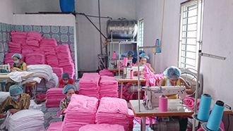 Xưởng sản xuất - Khăn Bông Biển Bạc - Công Ty TNHH Xuất Nhập Khẩu Biển Bạc