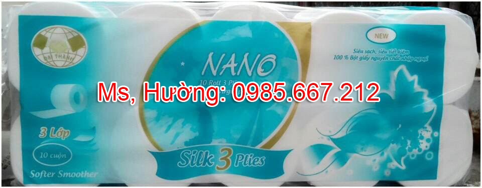Giấy vệ sinh Nano