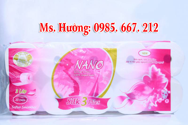 Giấy vệ sinh Nano