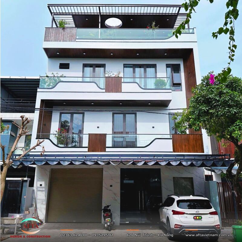 Mẫu nhà phố kết hợp kinh doanh - Nhà anh Phúc - Nhà Thầu Xây Dựng AFTA - Công Ty Cổ Phần Tư Vấn Và Xây Dựng AFTA