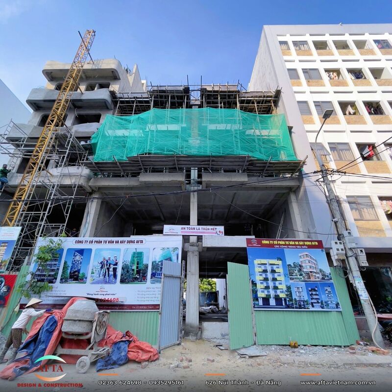 Thi công phần thô - Nhà Thầu Xây Dựng AFTA - Công Ty Cổ Phần Tư Vấn Và Xây Dựng AFTA