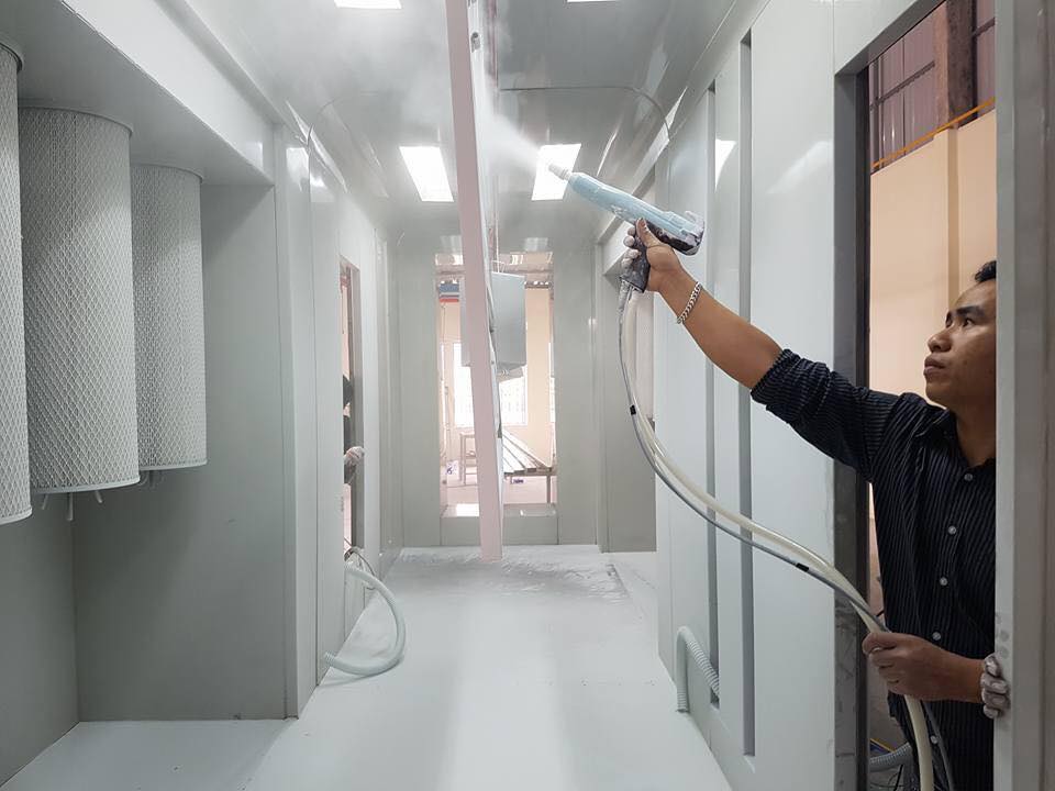 Dây chuyền sơn tĩnh điện