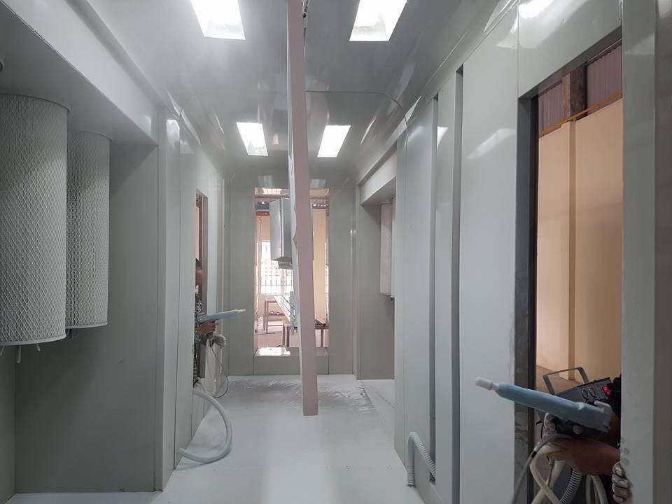 Dây chuyền sơn tĩnh điện