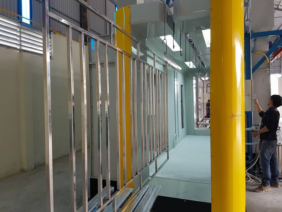 Dây chuyền sơn tĩnh điện