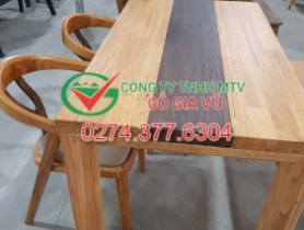 Bộ bàn ghế xoan - Gỗ Gia Vũ - Công Ty TNHH MTV Gỗ Gia Vũ