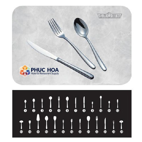 Cutlery muỗng sinh tố hở - Thiết Bị Khách Sạn Phúc Hòa - Công Ty TNHH Sản Xuất Và Thương Mại Phúc Hòa
