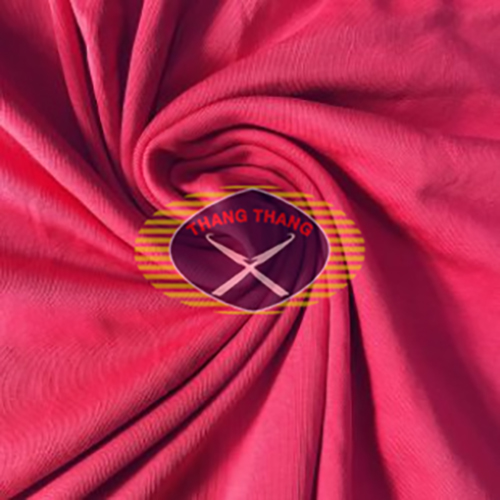 Vải thun borip hồng cánh sen