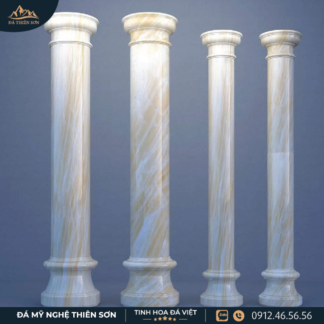 Cột đá hoa cương