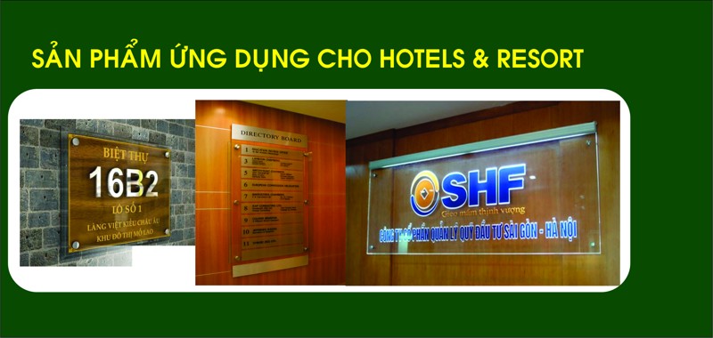 Sản Phẩm Cho Resort, Khách Sạn - Công Ty TNHH Mỹ Thuật Hồng Hưng Phát
