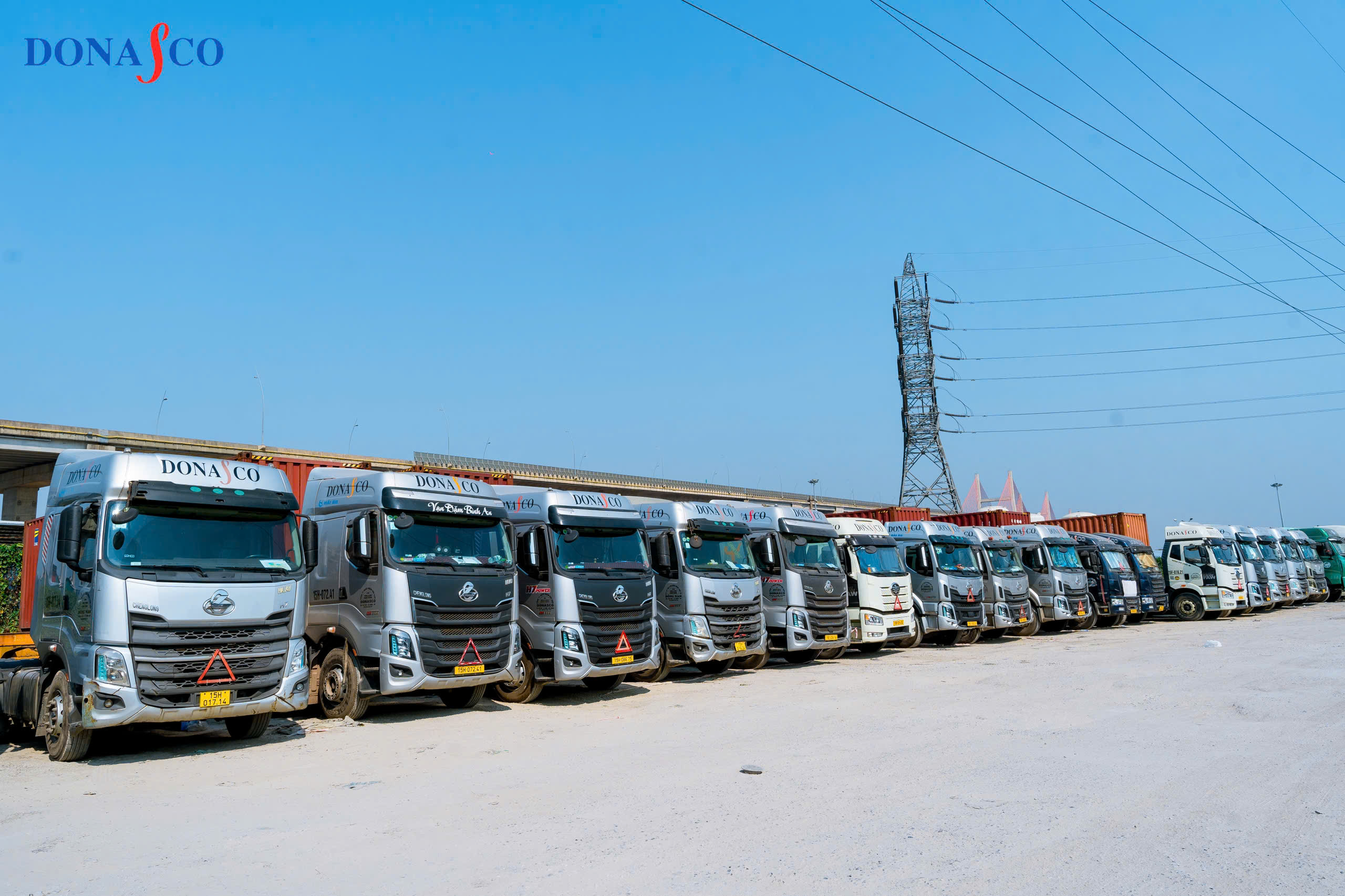 Dịch vụ vận tải đường bộ - DONASCO Logistics  - Công Ty TNHH DONASCO