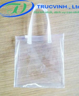 Túi PVC quai xách quảng cáo - Túi Nhựa PVC Trúc Vinh - Công Ty TNHH Thương Mại Dịch Vụ Sản Xuất Trúc Vinh