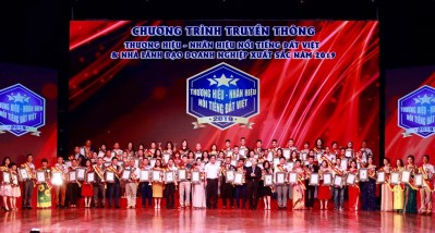 Đạt top 50 thương hiệu Việt