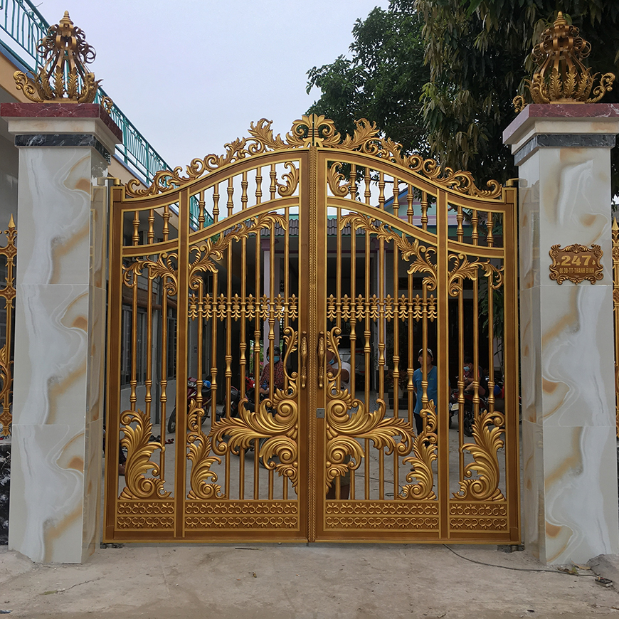 Cổng nhôm đúc