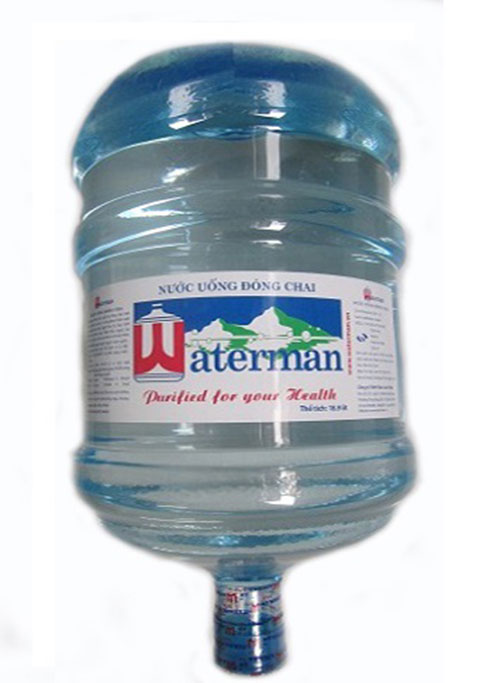 Nước uống Waterman đóng bình