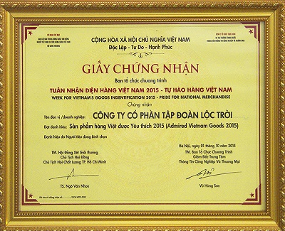Chứng nhận