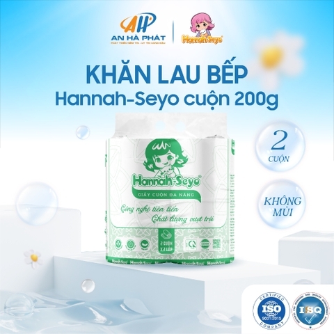 Khăn lau bếp Hannah Seyo cuộn 200gr - Công Ty TNHH Xuất Nhập Khẩu & Dịch Vụ Thương Mại An Hà Phát