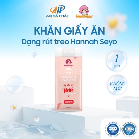 Khăn rút treo Hannah Seyo 1280 tờ - Công Ty TNHH Xuất Nhập Khẩu & Dịch Vụ Thương Mại An Hà Phát