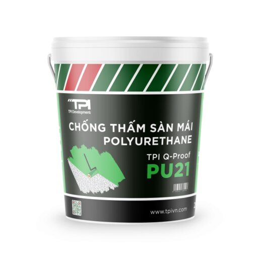 Màng chống thấm đàn hồi cao dạng lỏng, gốc PU TPI PU21 - Hóa Chất Xây Dựng TPI - Công Ty TNHH Đầu Tư Phát Triển TPI