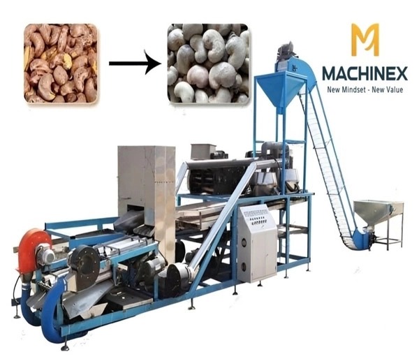 Máy bóc vỏ hạt điều