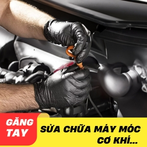 Găng tay nitrile TTGloves cho ngành sửa chữa máy móc cơ khí