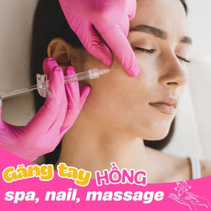 Găng tay hồng spa, massgae, nail, gội đầu, nhuộm tóc TTGloves