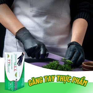 Găng tay thực phẩm TTGloves màu đen
