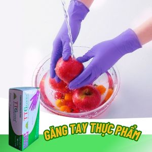 Găng tay thực phẩm TTGloves màu tím