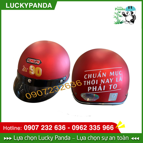 Nón bảo hiểm quảng cáo