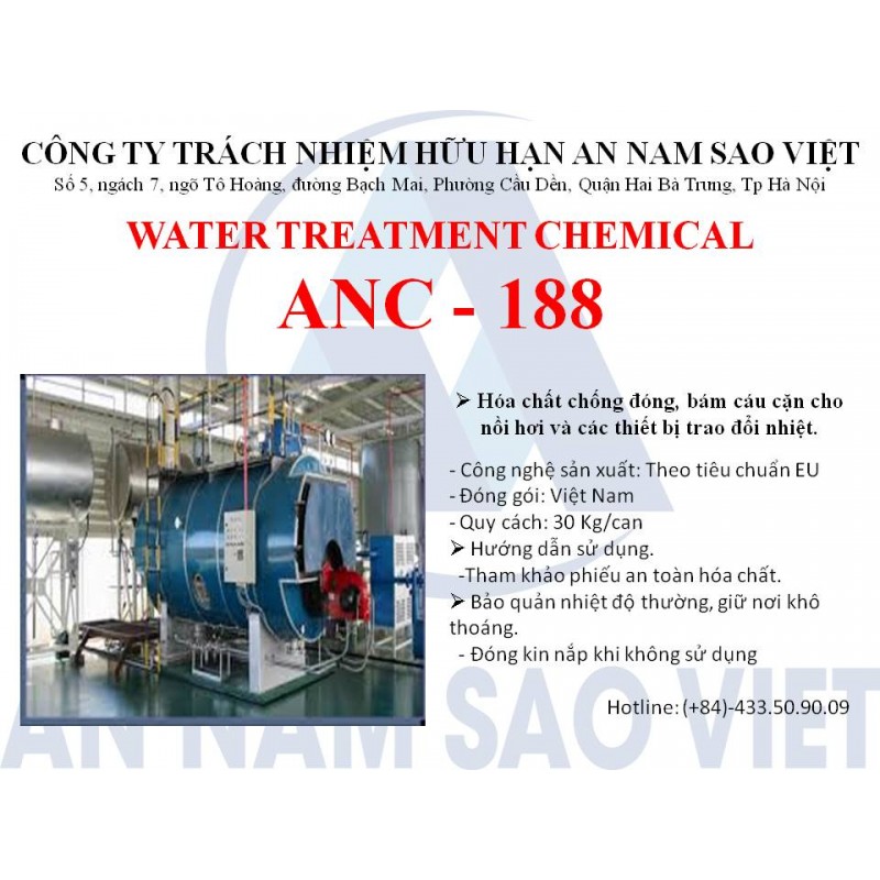 Hóa chất chống đóng bám cặn - Công Ty TNHH An Nam Sao Việt