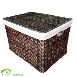 Rương lục bình đan zig zag - Lục Bình Mỹ Nghệ Home24H- Công Ty TNHH Home24h