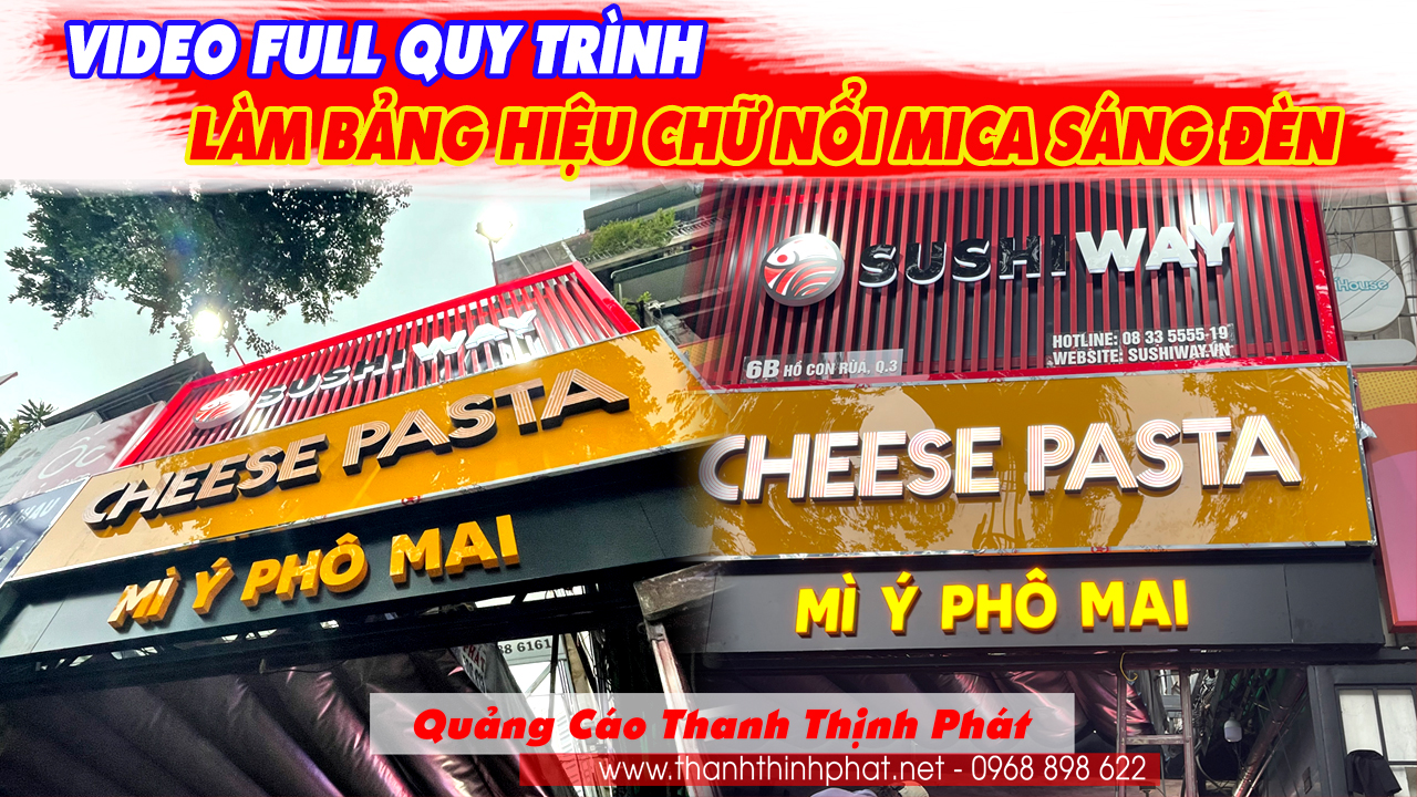 Chữ nổi, biển chữ nổi - Công Ty TNHH SX TM Thanh Thịnh Phát