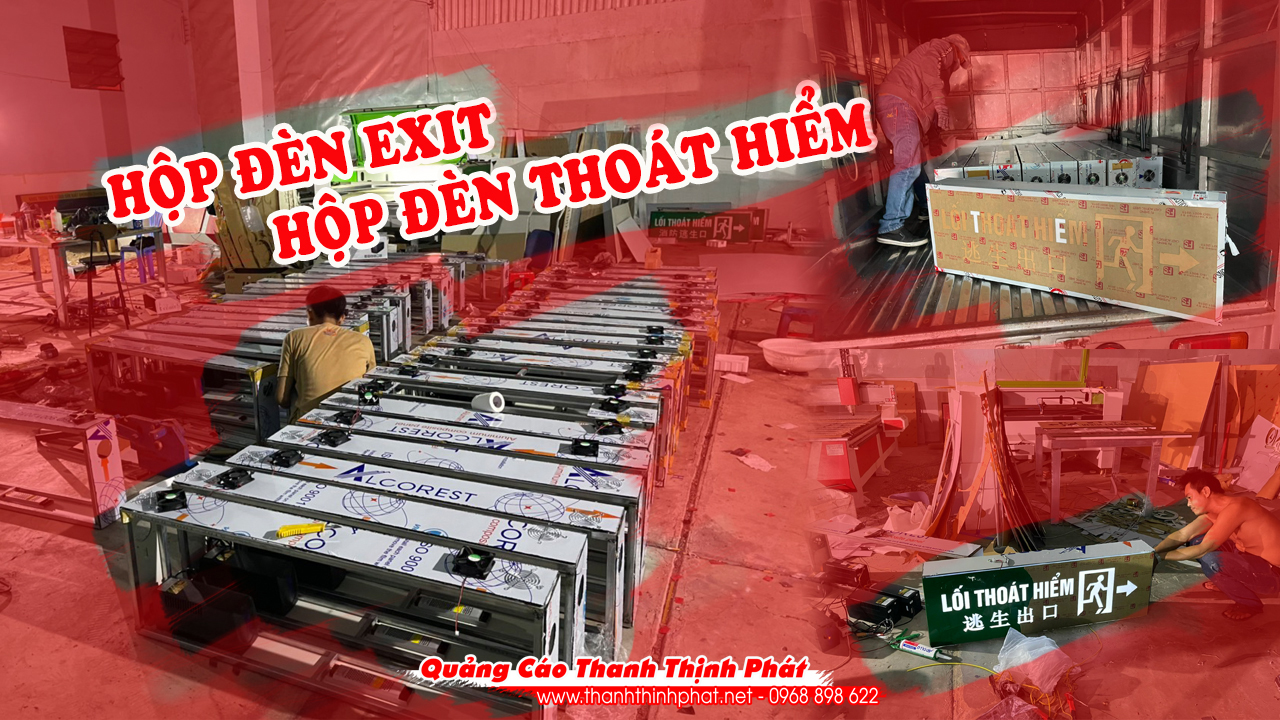 Hộp đèn quảng cáo - Công Ty TNHH SX TM Thanh Thịnh Phát