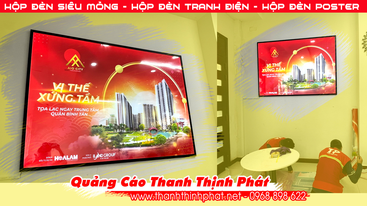 Hộp đèn quảng cáo - Công Ty TNHH SX TM Thanh Thịnh Phát