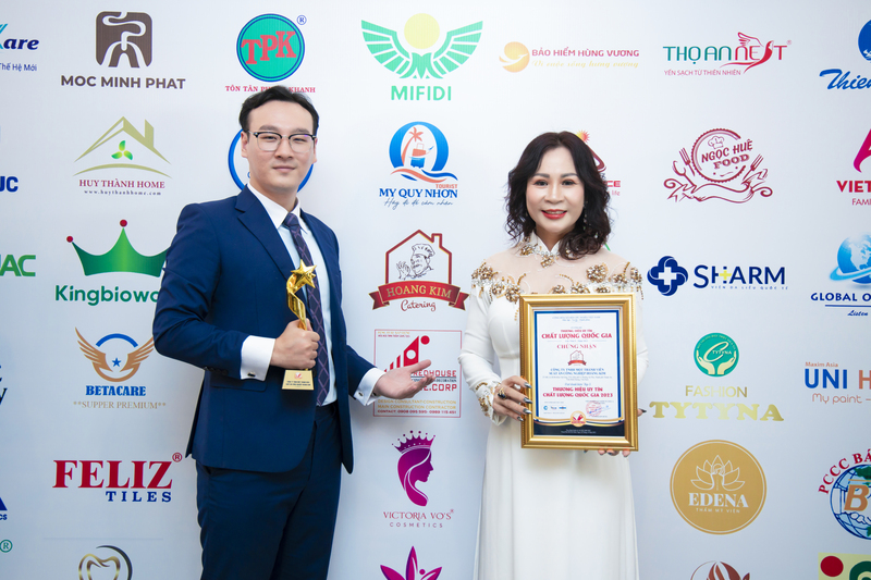 Chứng nhận quốc gia 2023 - Suất Ăn Công Nghiệp Hoàng Kim - Công Ty TNHH Một Thành Viên Suất Ăn Công Nghiệp Hoàng Kim