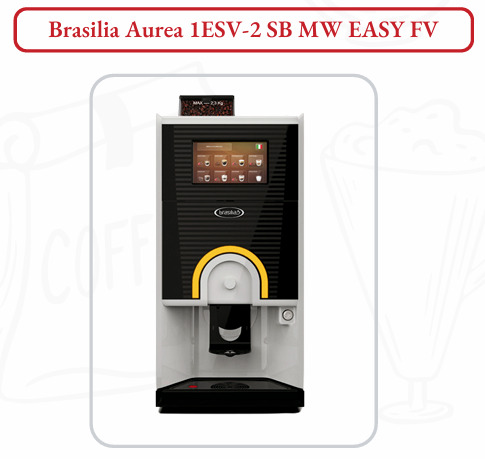 Máy pha cà phê tự động Brasilia Aurea 1ESV 2 SB MW EASY FV - Cà Phê MaYaCa - Công ty TNHH MTV Cà Phê MaYaCa