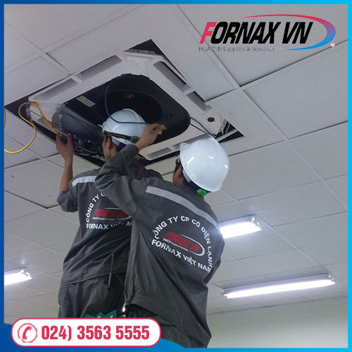Bảo trì hệ thống máy lạnh VRF - Cơ Điện Lạnh Fornax - Công Ty Cổ Phần Cơ Điện Lạnh Fornax Việt Nam