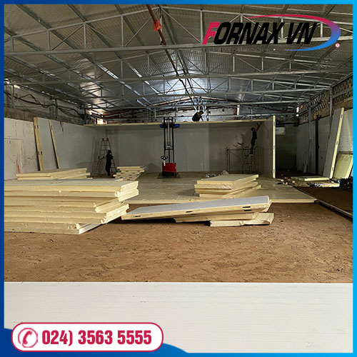 Thi công hệ thống kho đông bảo quản thực phẩm - Cơ Điện Lạnh Fornax - Công Ty Cổ Phần Cơ Điện Lạnh Fornax Việt Nam