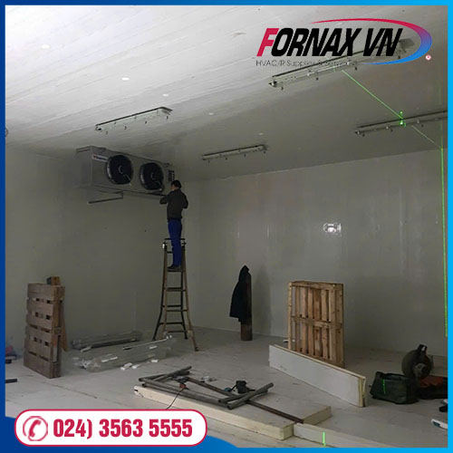 Thi công hệ thống kho đông bảo quản thủy sản - Cơ Điện Lạnh Fornax - Công Ty Cổ Phần Cơ Điện Lạnh Fornax Việt Nam