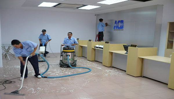 Dịch vụ vệ sinh văn phòng - Công Ty TNHH Thương Mại Dịch Vụ Hoàng Vũ Phong