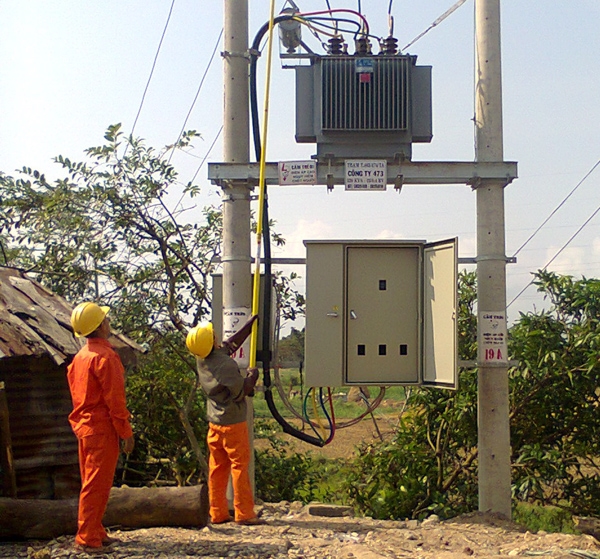 Lắp đặt trạm biến áp - Tổng Thầu Cơ Điện TPCo - Công Ty TNHH Thiên Phú HD