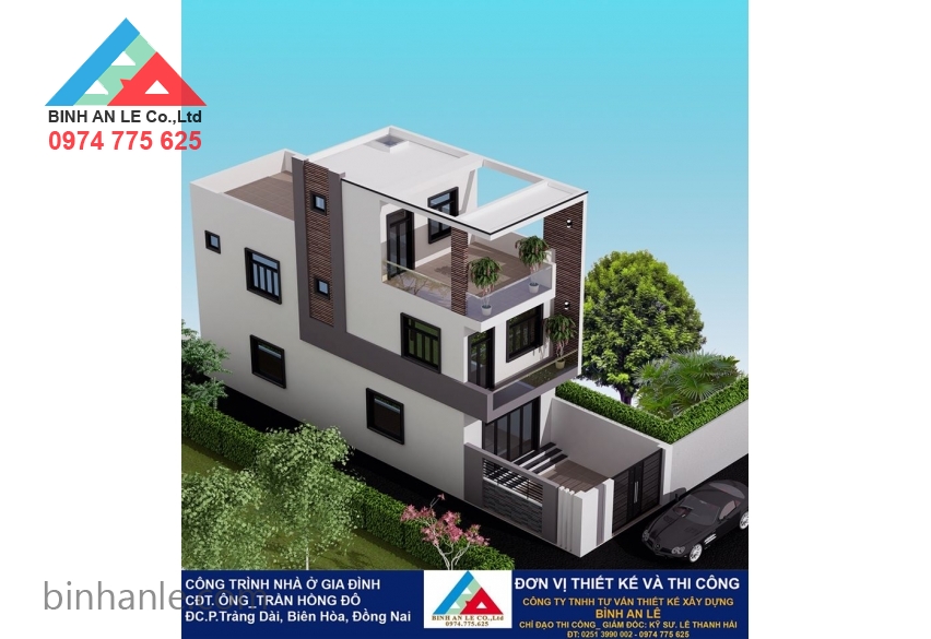 Dự án nhà ở ông Trần Hồng Đô
