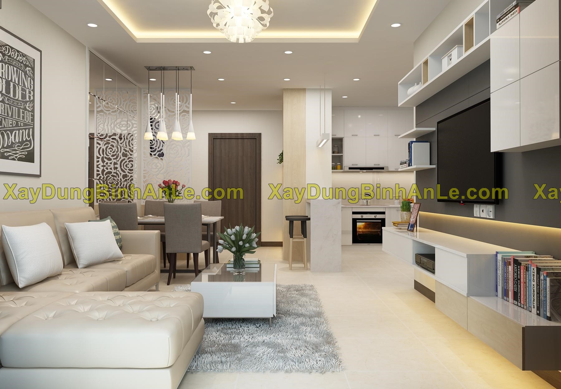Mẫu nội thất phòng khách