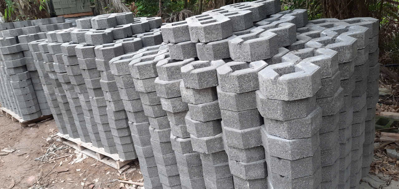 Gạch Block ép sần, gạch trồng cỏ - Gạch P&T - Công Ty TNHH P&T