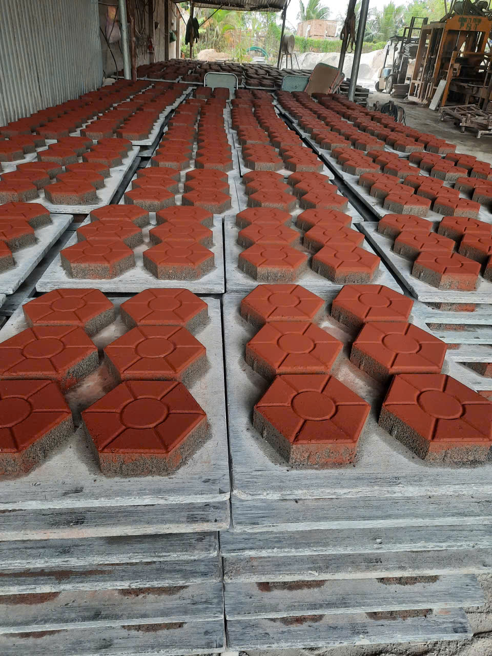 Gạch Block ép sần, gạch trồng cỏ - Gạch P&T - Công Ty TNHH P&T