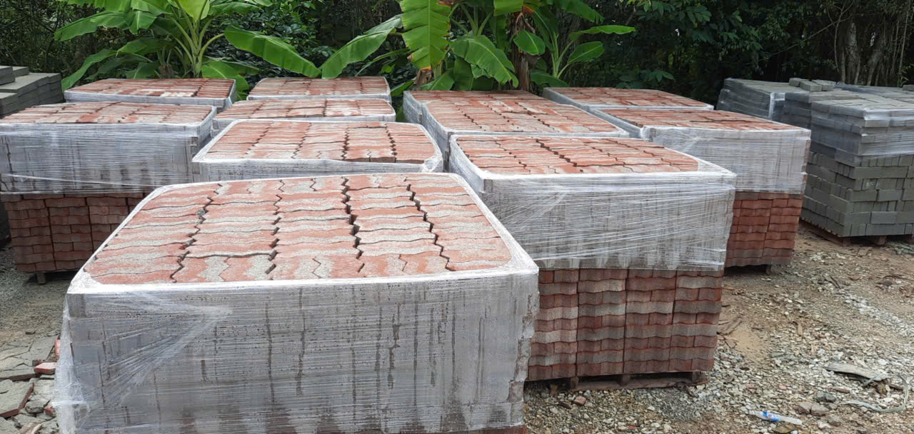 Gạch Block ép sần, gạch trồng cỏ - Gạch P&T - Công Ty TNHH P&T