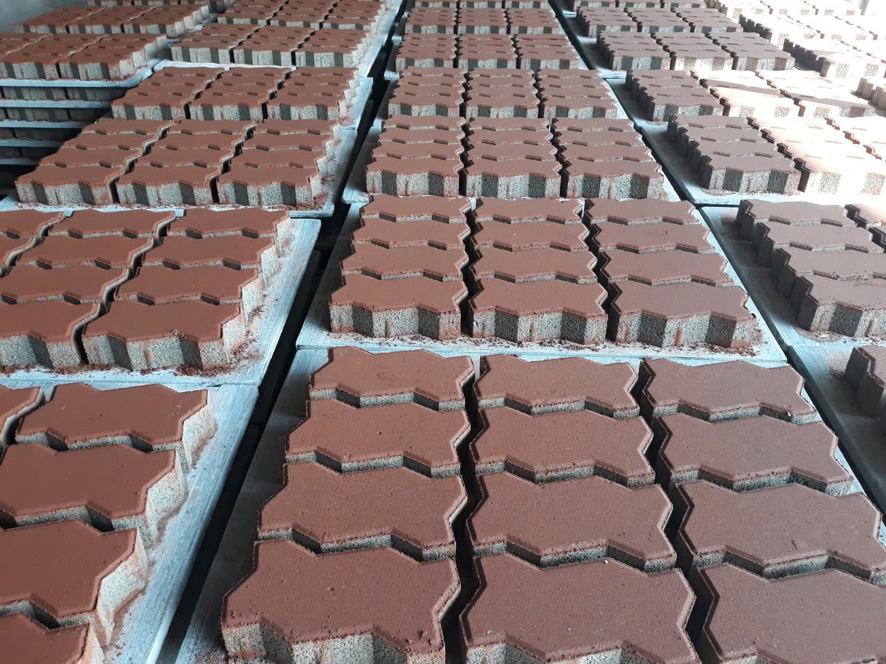 Gạch Block ép sần, gạch trồng cỏ - Gạch P&T - Công Ty TNHH P&T