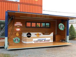 Container cafe - Công Ty TNHH Cơ Khí Vận Tải Long Thịnh Phát