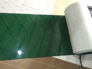 Băng tải PVC gân V - Băng Tải Tín Phát - Công Ty Cổ Phần Thiết Bị Vật Tư Tín Phát