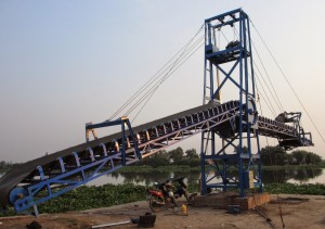 Khung băng tải cầu - Băng Tải Tín Phát - Công Ty Cổ Phần Thiết Bị Vật Tư Tín Phát