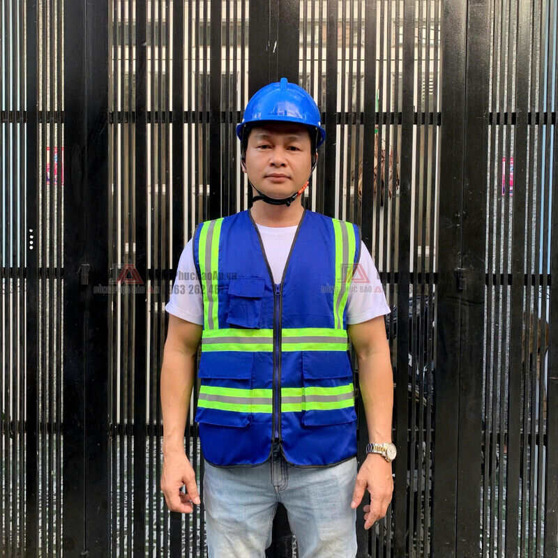 Áo gile lưới phản quang